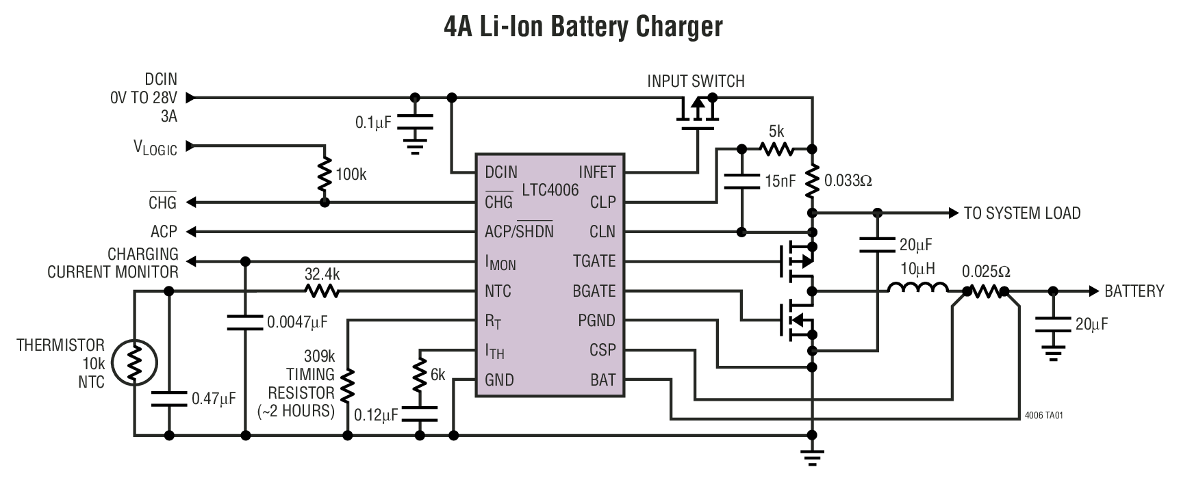 LTC4006Ӧͼһ